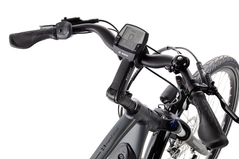 2R Manufaktur ELX 9 | 56 cm | grey matt/black/blue | 28 Zoll