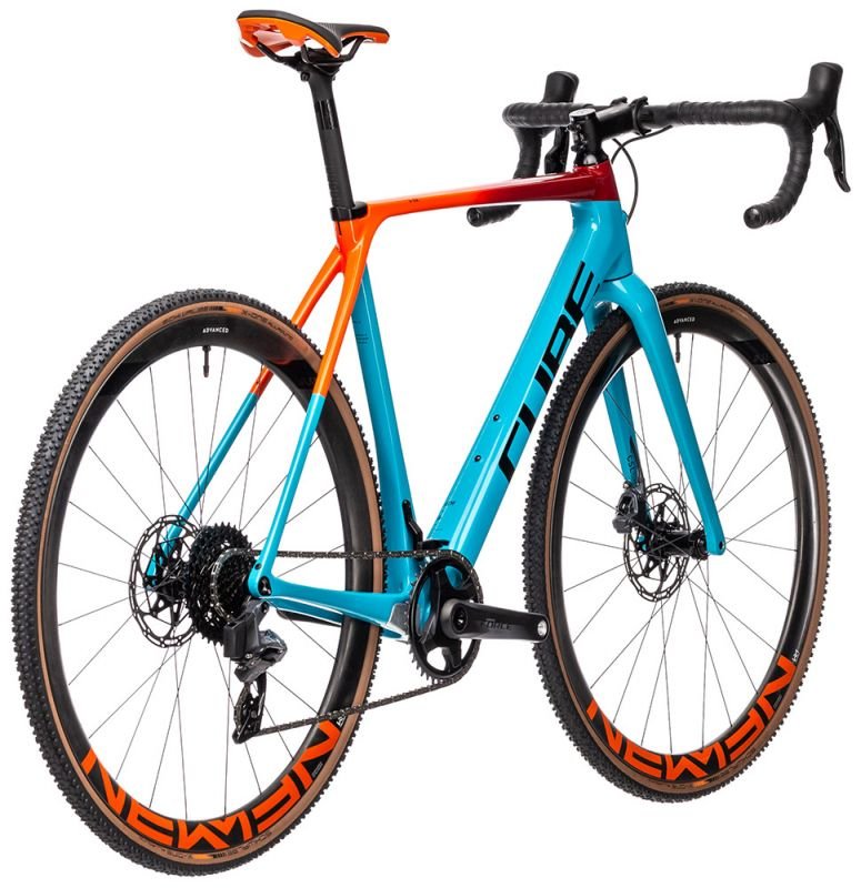 Cube Cross Race C:62 SLT blue´n´redfading