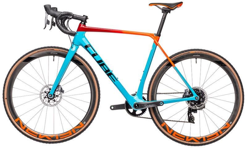 Cube Cross Race C:62 SLT blue´n´redfading