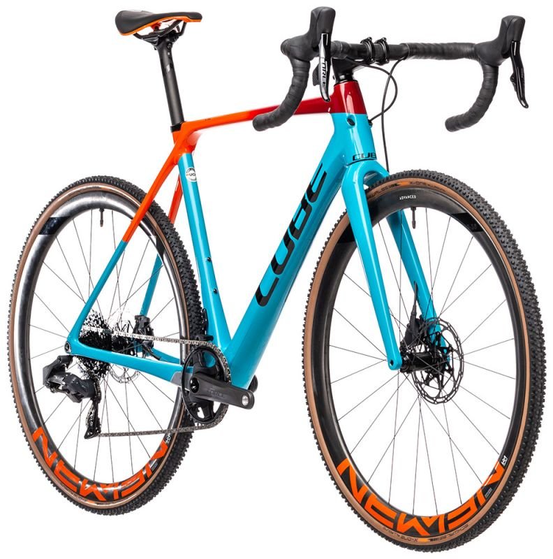 Cube Cross Race C:62 SLT blue´n´redfading