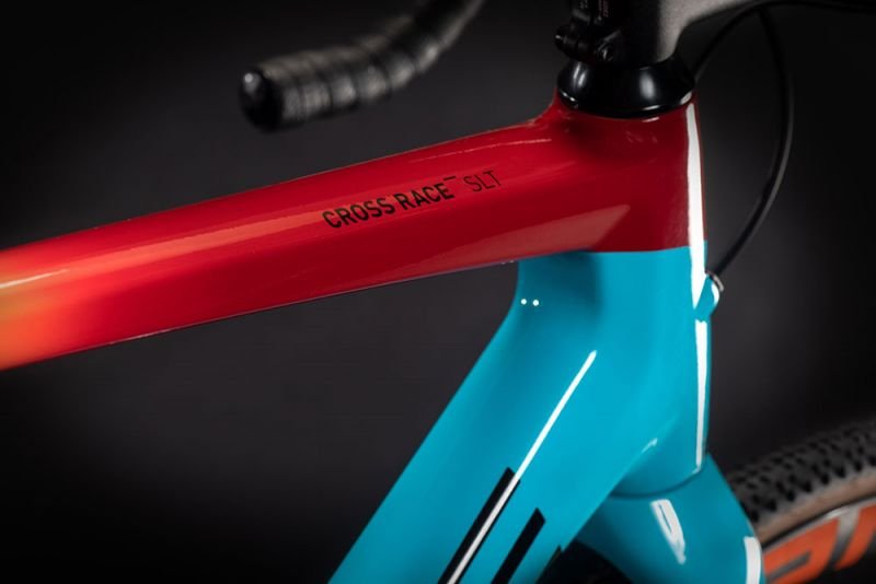 Cube Cross Race C:62 SLT blue´n´redfading