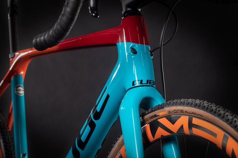 Cube Cross Race C:62 SLT blue´n´redfading