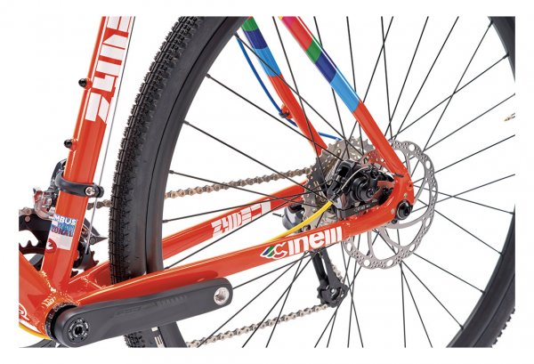 CINELLI ZYDECO LALA GRAVEL BIKE SHIMANO SORA 9S 700 MM ORANGENSAFT BLAU 2021