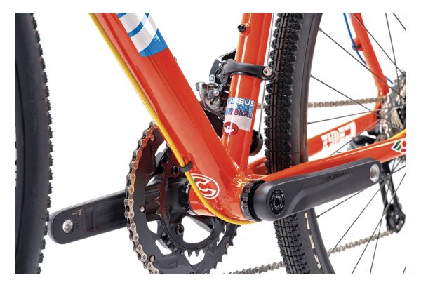 CINELLI ZYDECO LALA GRAVEL BIKE SHIMANO SORA 9S 700 MM ORANGENSAFT BLAU 2021