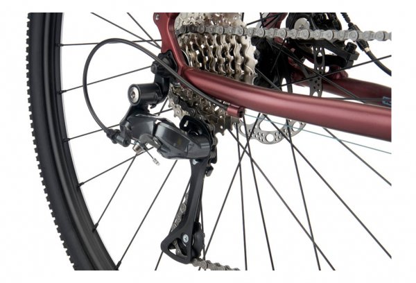 GRAVEL BIKE KONA ROVE AL 700 SHIMANO CLARIS 8V 700 MM ROT / MALVE 2022