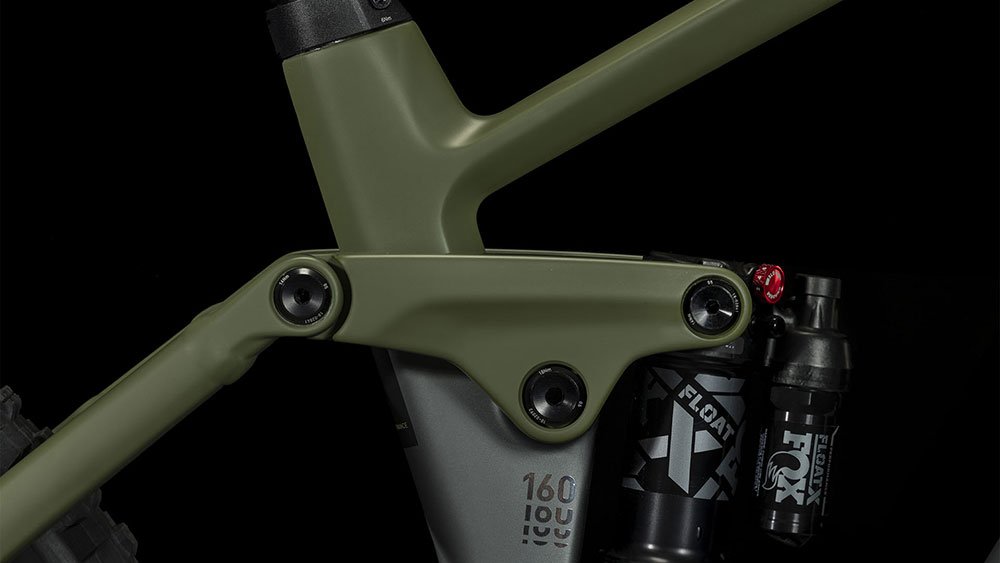 Cube Stereo Hybrid 160 HPC TM 750 27.5 flashgrey´n´olive